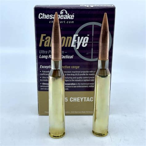 36x77mm) 408 Cheytac (10. . Custom 375 cheytac ammo